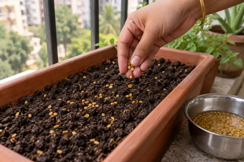 How to Grow Methi in Pots: A Fenugreek Guide for Indian Homes — image 1