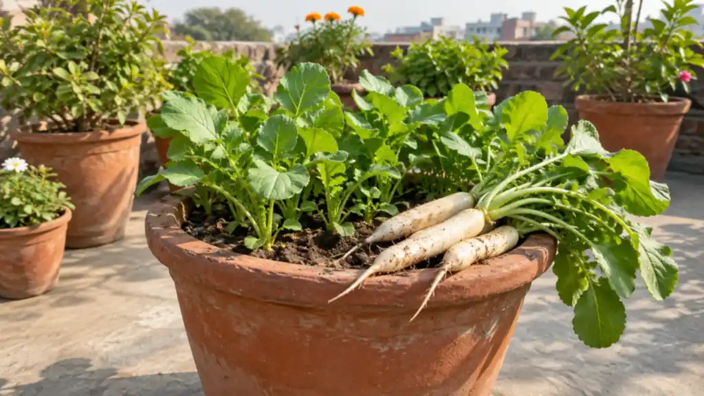 How to Grow Radish in Pots: A Mooli Guide for Indian Homes