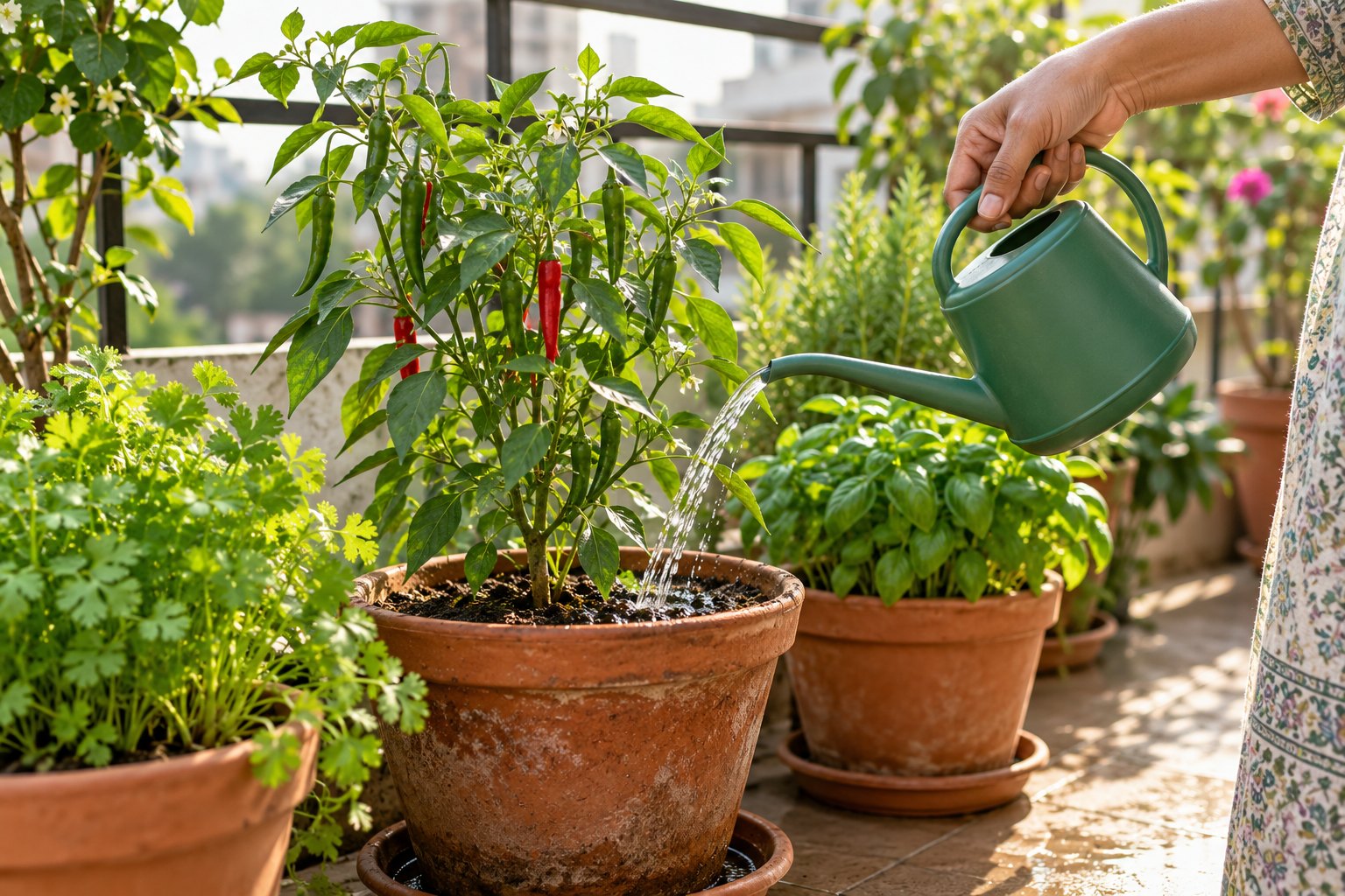 Watering Kitchen Garden Plants: A Practical Guide